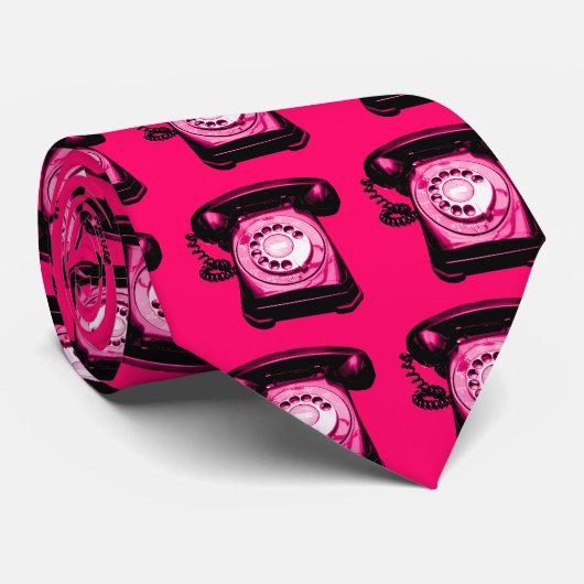 Hotline - Crimson Krawatte (Gerollt)