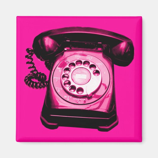 Hotline Crimson Red Magnet (Vorne)