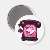 Hotline Crimson Red Magnet (Vorderseite/Rückseite)
