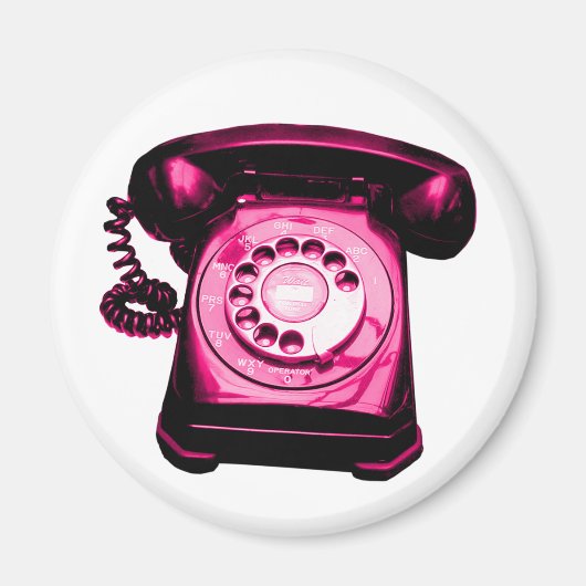 Hotline Crimson Red Magnet (Vorne)