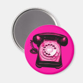 Hotline Crimson Red Magnet (Vorderseite/Rückseite)