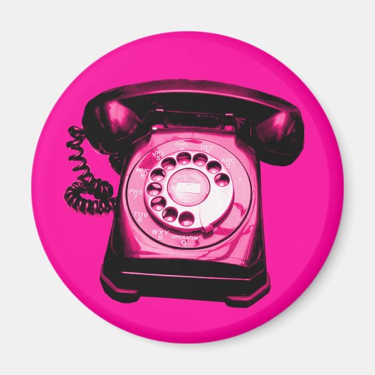 Hotline Crimson Red Magnet (Vorne)