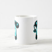 Hotline cyan-blau kaffeetasse (Mittel)