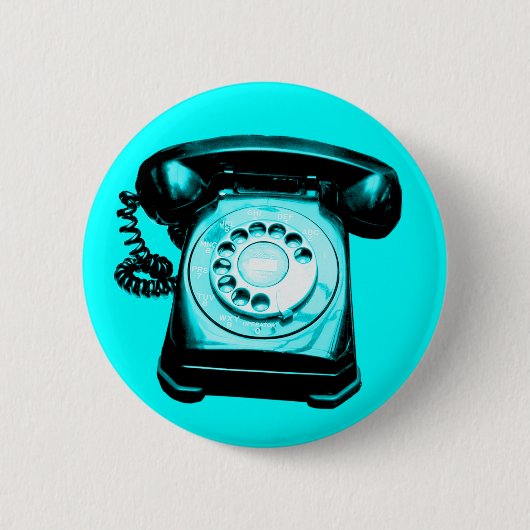 Hotline Cyan Button (Vorderseite)