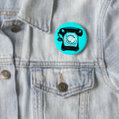 Hotline Cyan Button (Beispiel)