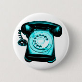 Hotline Cyan Button (Vorderseite)