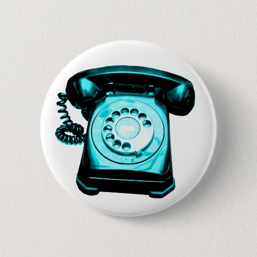 Hotline Cyan Button (Vorderseite)