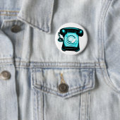 Hotline Cyan Button (Beispiel)