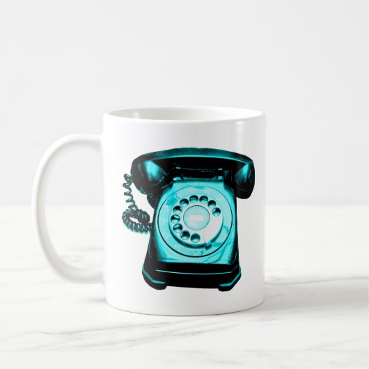 Hotline Cyan Kaffeetasse (Links)
