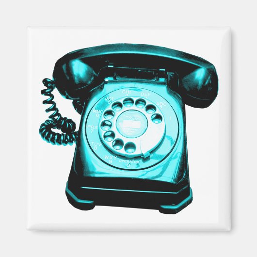 Hotline Cyan Magnet (Vorne)