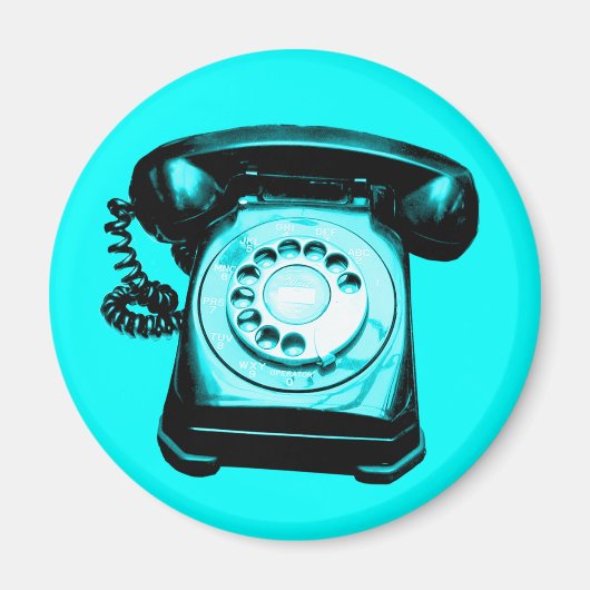 Hotline Cyan Magnet (Vorne)