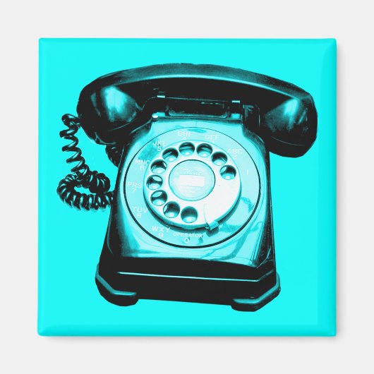 Hotline Cyan Magnet (Vorne)