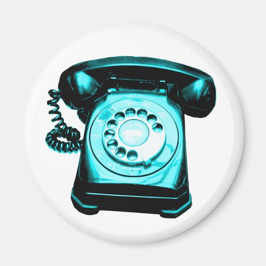 Hotline Cyan Magnet (Vorne)