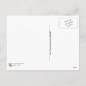 Hotline für Eggmen Freunde Ostern Postkarte (Rückseite)