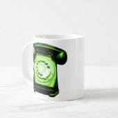 Hotline Green Kaffeetasse (Vorderseite Links)