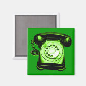 Hotline Green Magnet (Vorderseite/Rückseite)