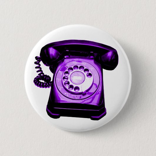 Hotline Lila Button (Vorderseite)