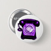 Hotline Lila Button (Vorne & Hinten)