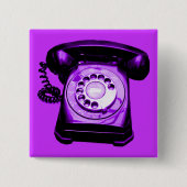 Hotline Lila Button (Vorderseite)