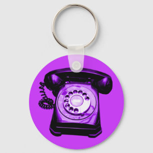Hotline Lila Schlüsselanhänger
