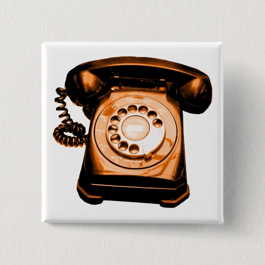 Hotline Orange Button (Vorderseite)