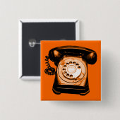 Hotline Orange Button (Vorne & Hinten)