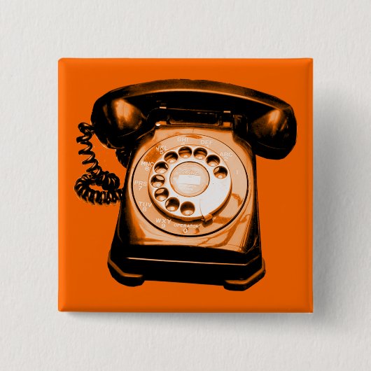 Hotline Orange Button (Vorderseite)