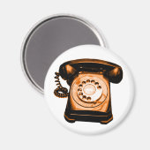 Hotline Orange Magnet (Vorderseite/Rückseite)