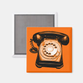 Hotline Orange Magnet (Vorderseite/Rückseite)