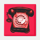 Hotline Red Magnet (Vorne)