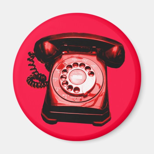 Hotline Red Magnet (Vorne)
