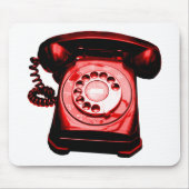 Hotline Red Mousepad (Vorne)