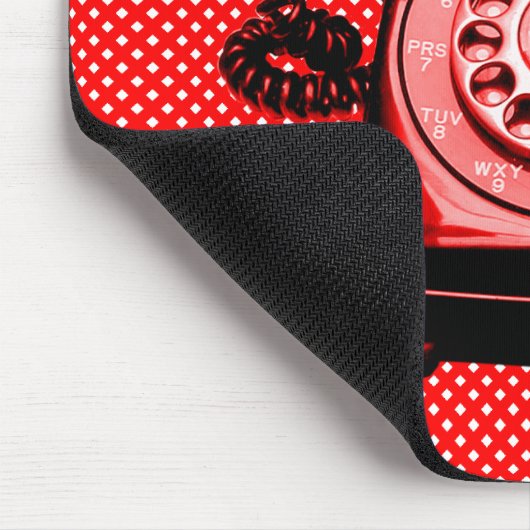 Hotline - Red Net Muster Mousepad (Ecke)