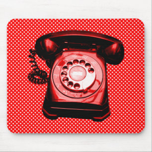 Hotline - Red Net Muster Mousepad