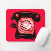 Hotline Rot Mousepad (Mit Mouse)