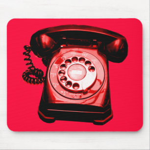 Hotline Rot Mousepad