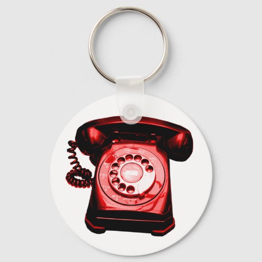 Hotline Rot Schlüsselanhänger (Vorderseite)