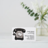 Hotline Visitenkarte (Stehend Vorderseite)