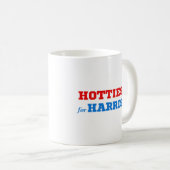 Hotlines für Harris Political Funny Kamala Kaffeetasse (VorderseiteRechts)