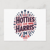 Hotlines für Harris Postkarte (Vorderseite)