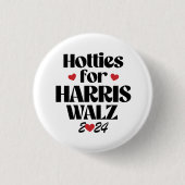 Hotlines für Harris Walz Button (Vorderseite)