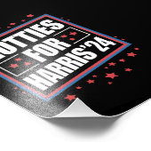 Hotlines für Kamala Harris Fotodruck (Ecke)