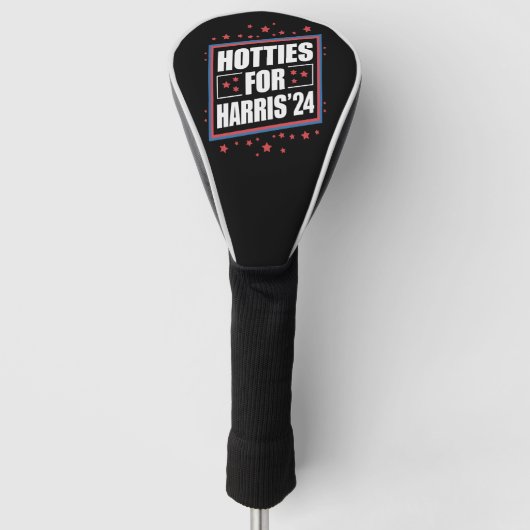 Hotlines für Kamala Harris Golf Headcover (Vorderseite)