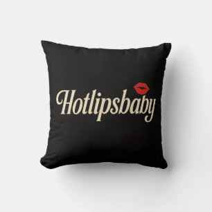 Hotlipsbaby Rock ’n’ Roll Pillow - Kissen