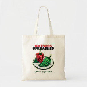 Hotness entleashed Naga King Chili Pepper Tote Beu Tragetasche