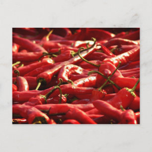 Hotness - Red Hot Chiles Postkarte