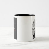 HotOO Titel, L der Kaffee-Tasse E 2 Zweifarbige Tasse (Mittel)