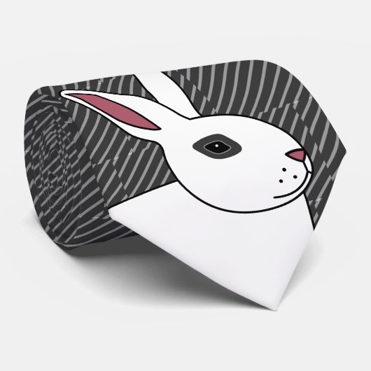 Hotot Kaninchen Krawatte (Gerollt)