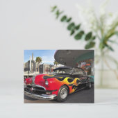 Hotrod der 50er Jahre! Postkarte (Stehend Vorderseite)