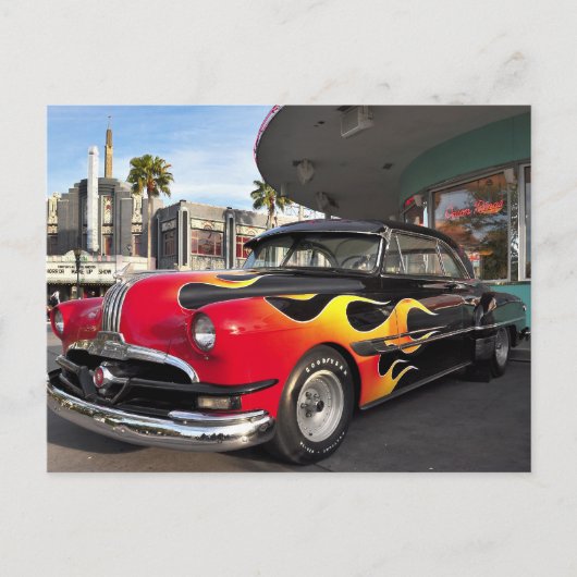 Hotrod der 50er Jahre! Postkarte (Vorderseite)